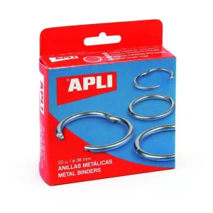 Anillas metálicas articuladas Ø 38 mm. Solo Por Tiempo Limitado