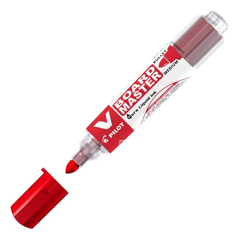 Rotulador pizarra PILOT V Board Master Rojo Certificado