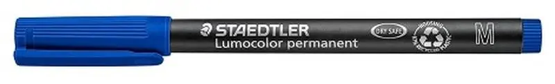 Rotulador permanente LUMOCOLOR 317, Azul Premium