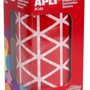 Gomets rollo triangulares 20 mm rojo Mejor Precio