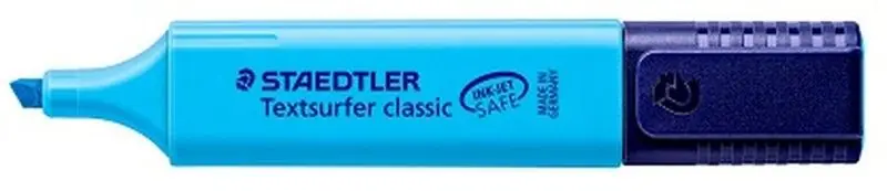 Tendencia Rotulador fluorescente Textsurfer classic 364, Azul