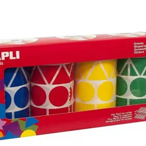 Gomets rollo geométricos surtidos XL pack 4 und. Pago Seguro