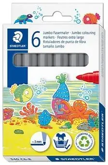 Rotulador STAEDTLER Jumbo 340, Gris Mayoreo