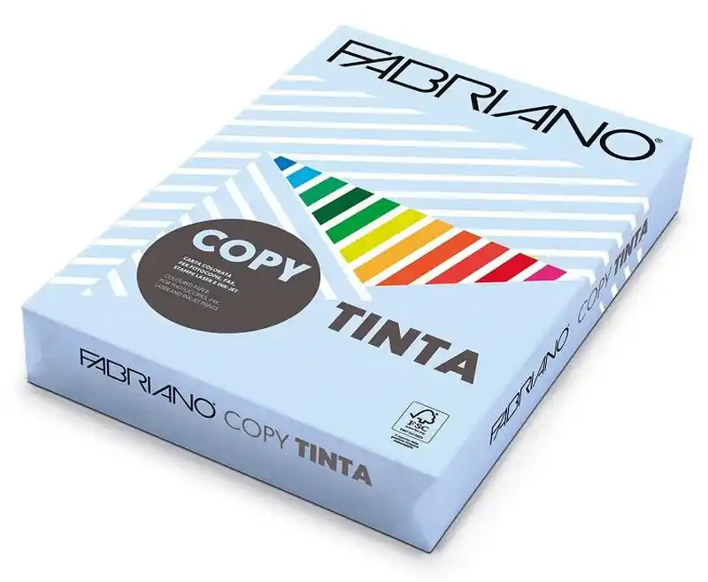 De Moda Papel color A4 80 gr. Azul Claro/Celeste Chiaro 500 hojas