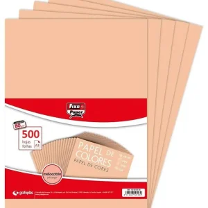 Imprescindible (Must-Have) Papel color A3 80 grs. salmon, 500 hojas