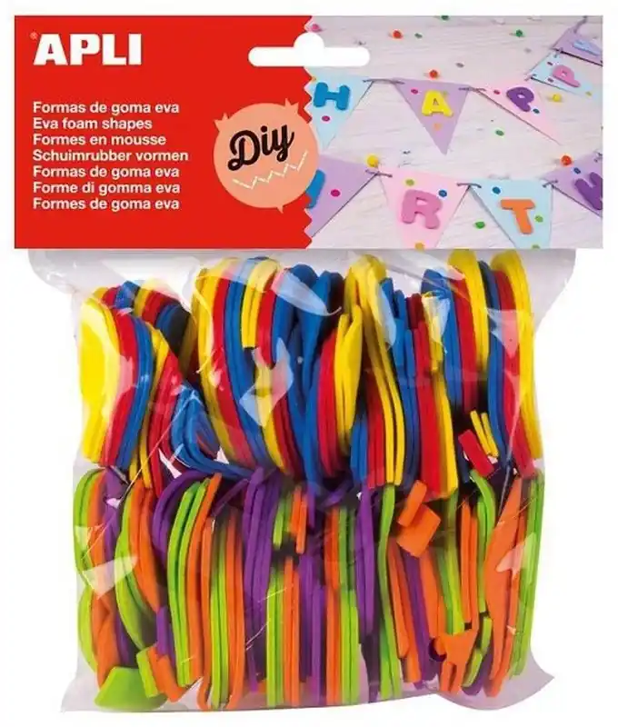 Formas goma EVA números 120 und. Pago Seguro