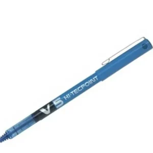 Alta Calidad Rotulador PILOT V-5 punta de aguja Azul