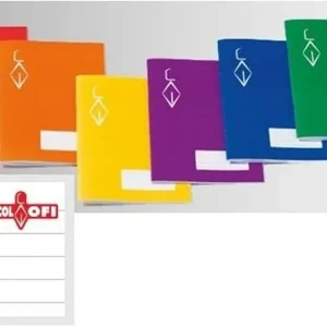 Libreta grapa 16 hojas 4º Horizontal Margen Auténtico