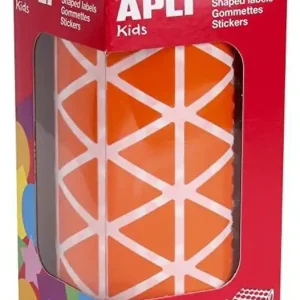 Envío Internacional Gomets rollo triangulares 20 mm naranja