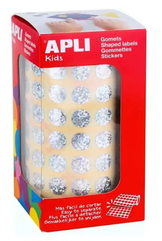 Económico Gomets rollo redondos Ø 10,5 mm holográfico