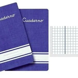 Auténtico Libreta grapa 32 hojas 4º cuadricula 4-4