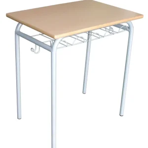 Moderno PUPITRE ESCOLAR 70x50x76 cm. GRIS/HAYA