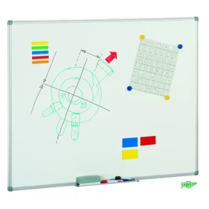 Oferta De Temporada PIZARRA BLANCA ACERO VITRIFICADO 122 X 150 CM.