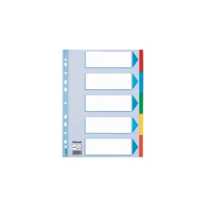 Oferta SEPARADOR CARTÓN ESSELTE A4 5 POSICIONES