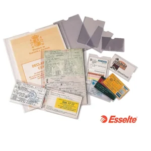 Compra Hoy PORTACARNET ESSELTE PVC 78 x 114 mm. 100 uds.
