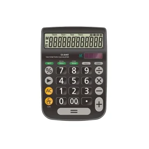Lujoso CALCULADORA 12 dígitos CD-2648 NEGRA