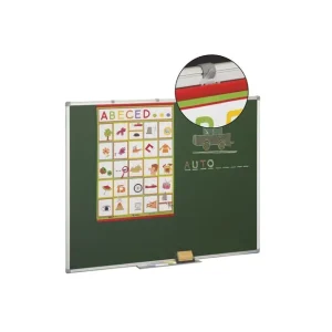 Edición Limitada PIZARRA VERDE MARCO ALUMINIO FAIBO 122 X 244 CM.