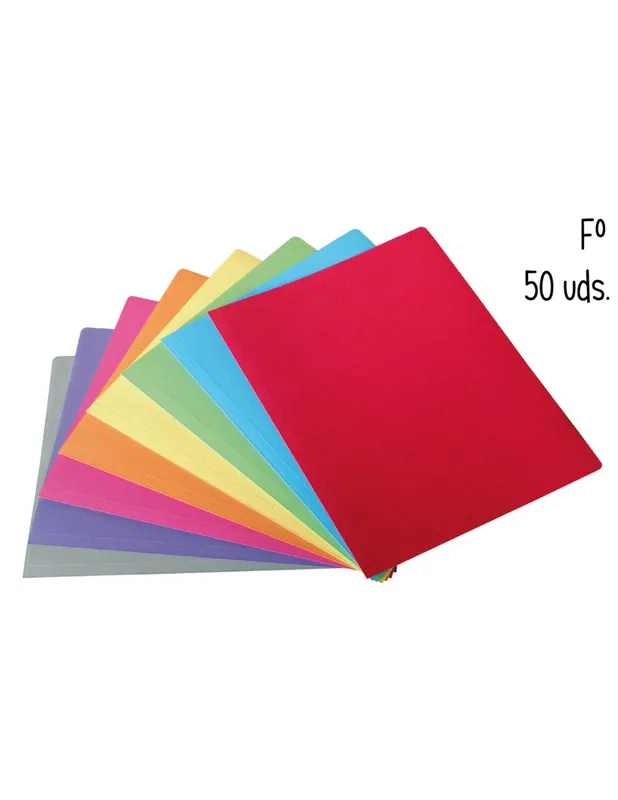 Exclusivo SUBCARPETA Fº 50 uds PISTACHO