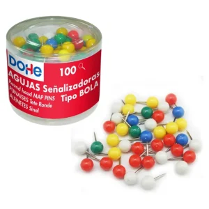 Mejor Precio AGUJAS MAP PINS 100 UDS