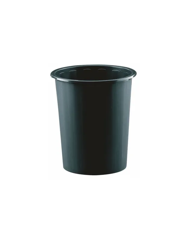 Máxima Calidad PAPELERA CERRADA FAIBO NEGRO 14 L.