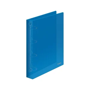 Envío Gratis CARPETA A4 PP TRANLÚCIDO 4 ANILLAS 25 MM AZUL