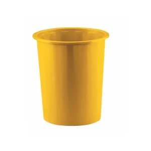 PAPELERA CERRADA FAIBO AMARILLA 14 L. Precio Bajo