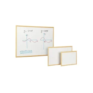 PIZARRA BLANCA MARCO PINO 30 X 40 CM Pago Seguro