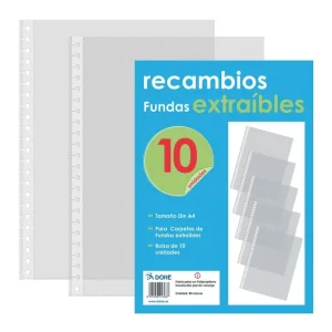 No Te Lo Pierdas FUNDAS EXTRAIBLES 10 uds