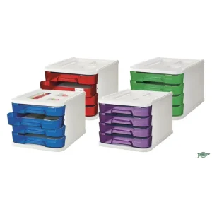 MODULO 4 CAJONES VERDE Gran Oferta