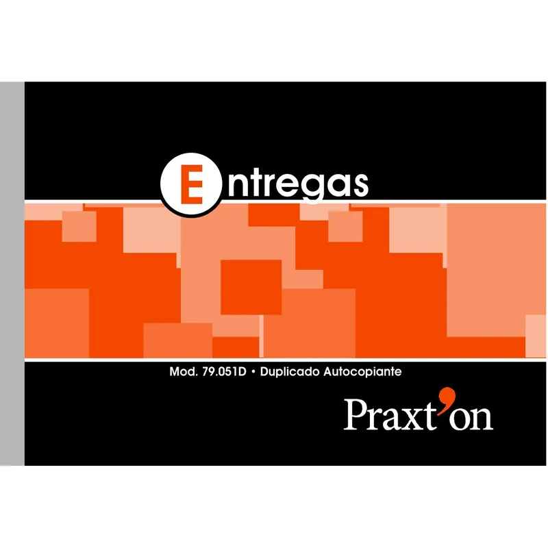 Económico Talonario PRAXTON Notas De Entrega 8º