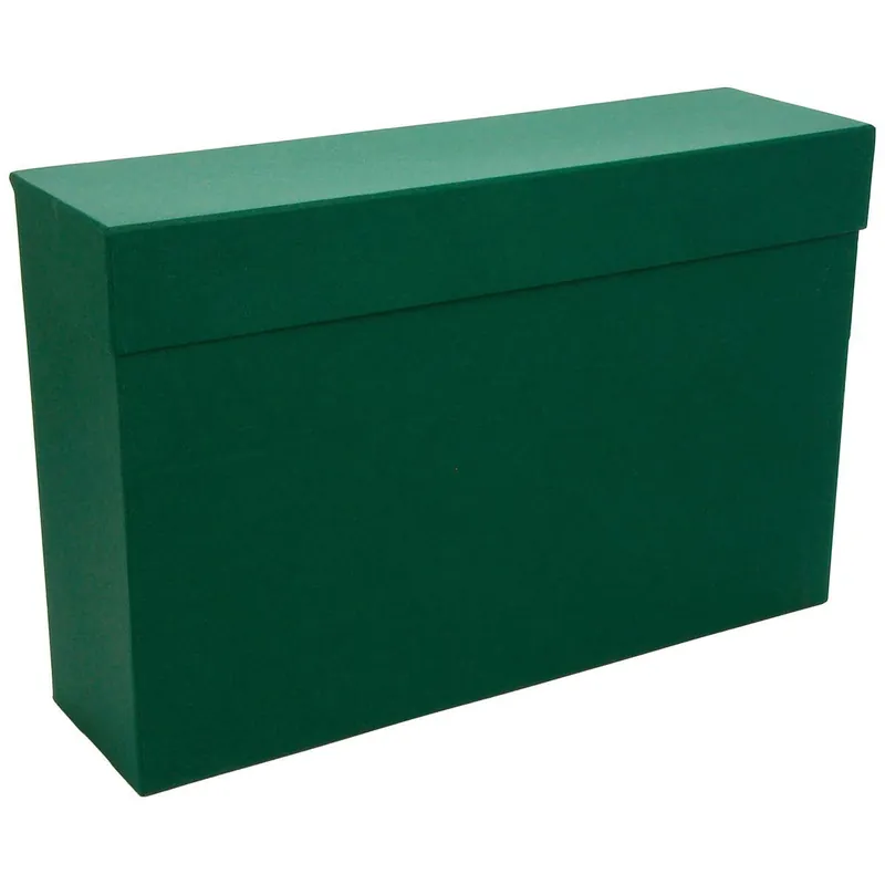 Oferta Flash Caja Transferencia MARIOLA Verde, Din-A4 Lomo 110 mm.