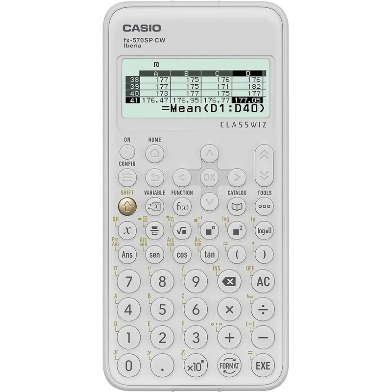 Ordenar Ahora Mismo Calculadora Científica CASIO FX-570SP CW Classwiz