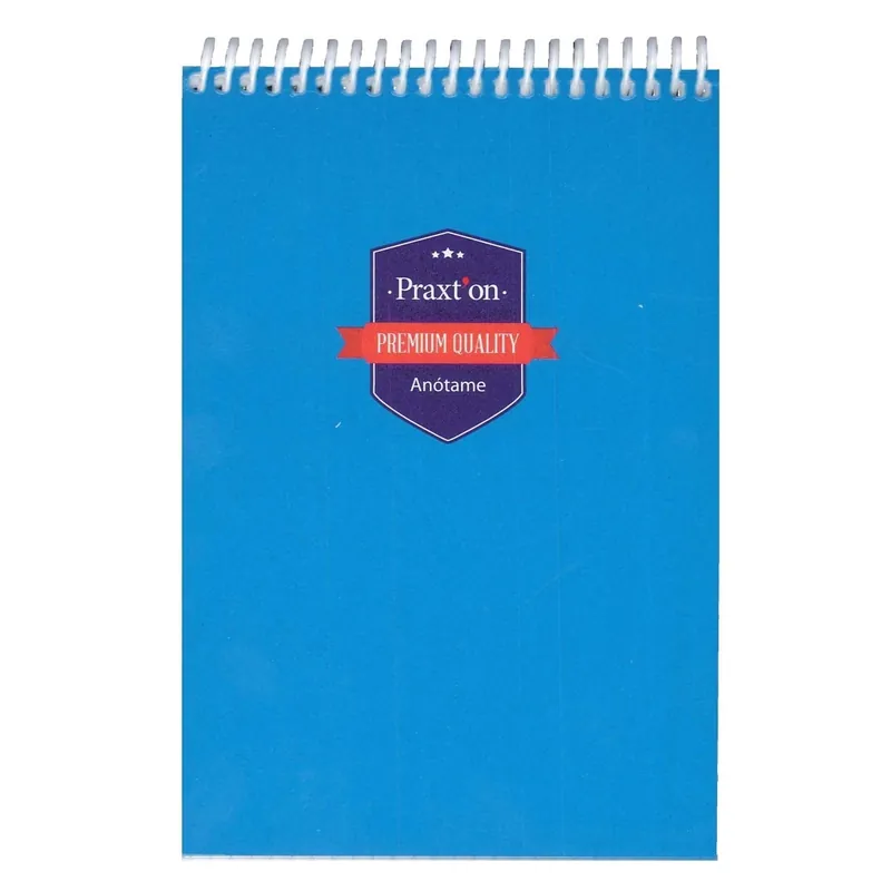 Cuaderno Notas Espiral PRAXTON Premier, Apaisado 80H Cuadros 4 mm. A Buen Precio