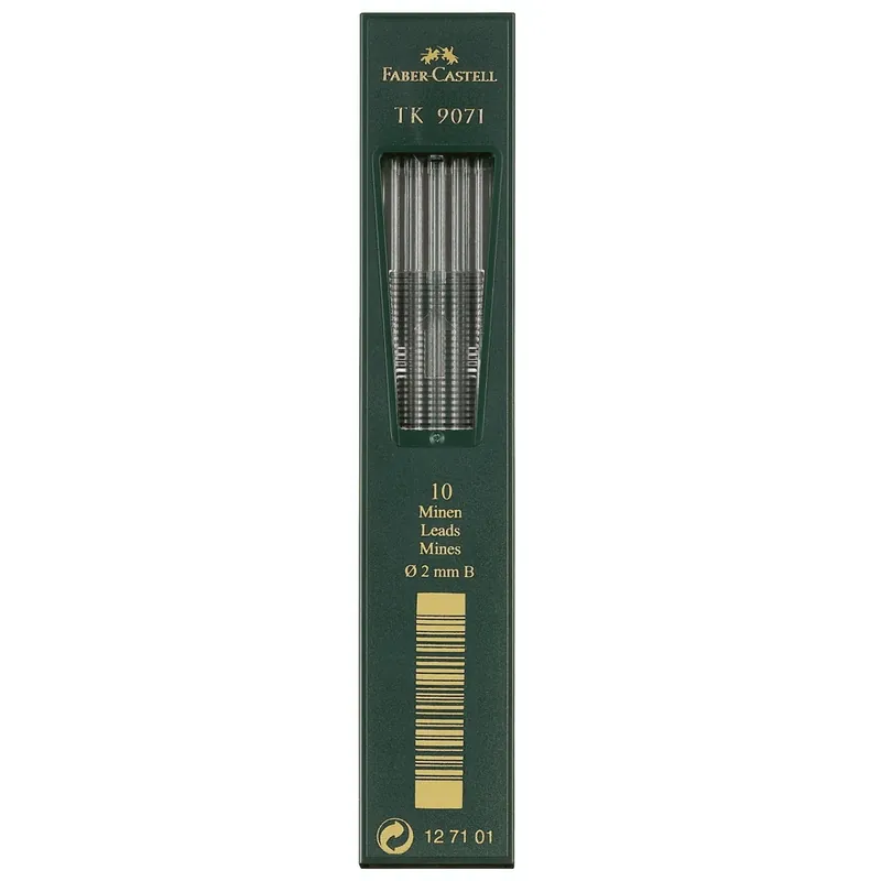Envío Internacional Minas Grafito FABER-CASTELL TK 9071 2 mm