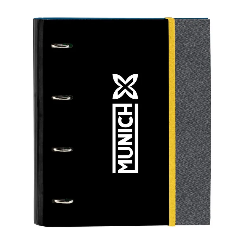 Carpeta Equipada MUNICH Topo, Din-A4 4 Anillas 30 mm. Profesional