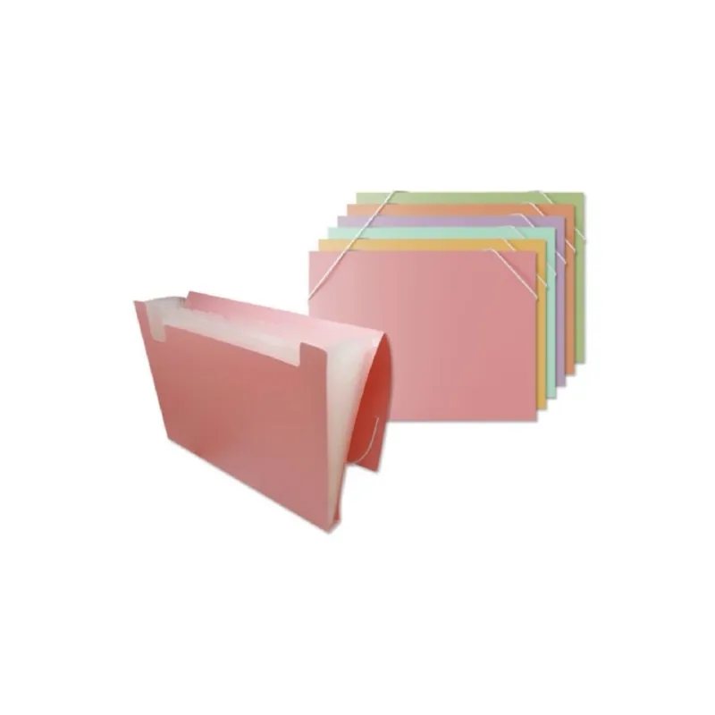A Buen Precio Carpeta Fuelle BISMARK Pastel, Din-A4 Gomas Colores Surtidos