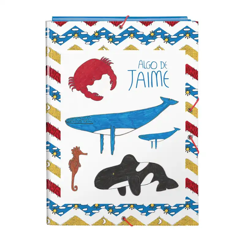 Disponible Ahora Carpeta Gomas Solapas ALGO DE JAIME Ocean Folio