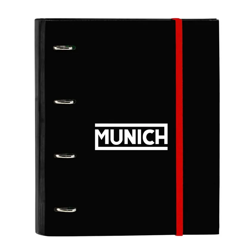 Favorito De Clientes Carpeta Equipada MUNICH Vulcan, Din-A4 4 Anillas 30 mm.