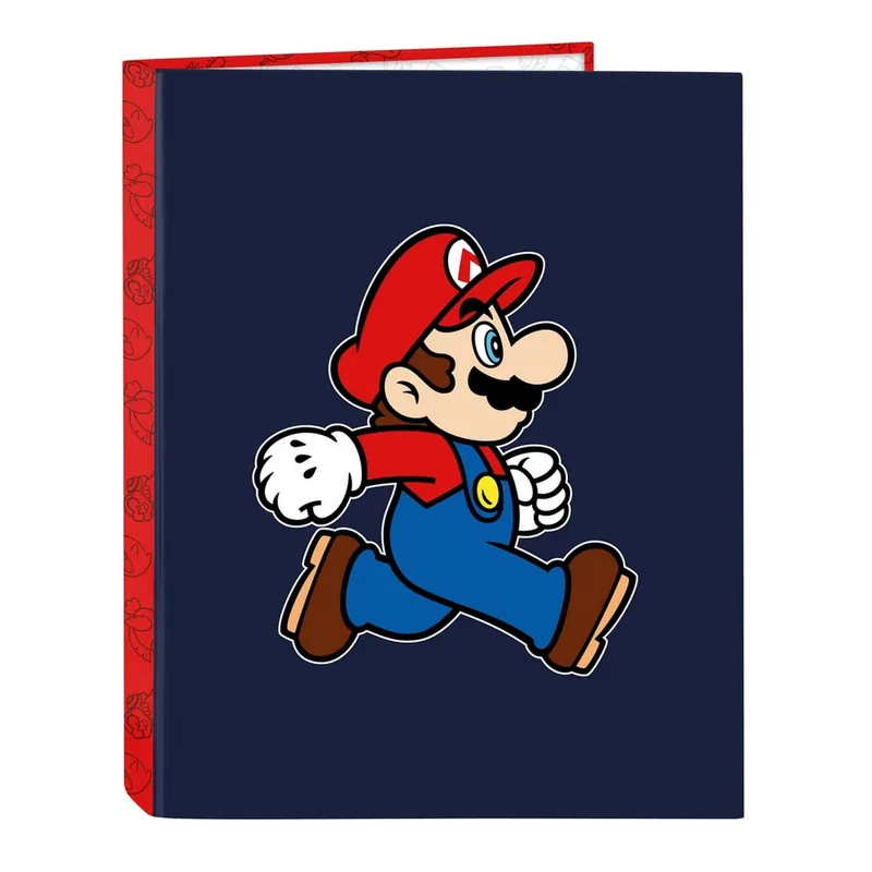 Carpeta Archivador SUPER MARIO BROS Trick, Folio 4 Anillas 25 mm. Venta Final