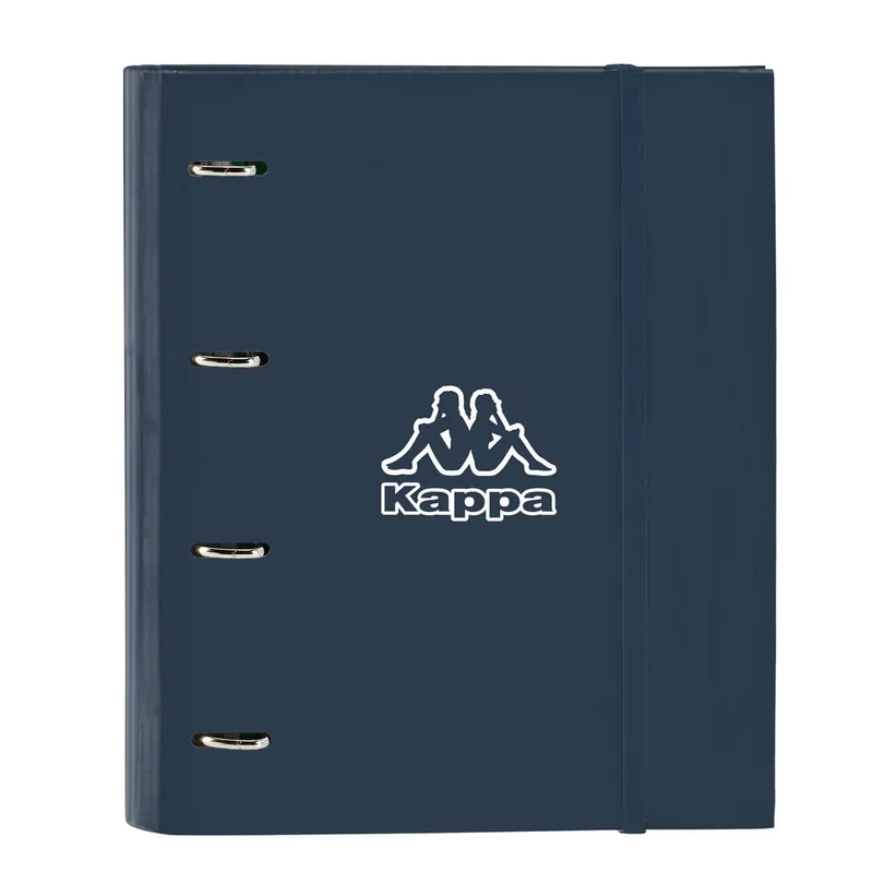Carpeta Equipada KAPPA Dark Navy, Din-A4 4 Anillas 30 mm. Últimas Unidades