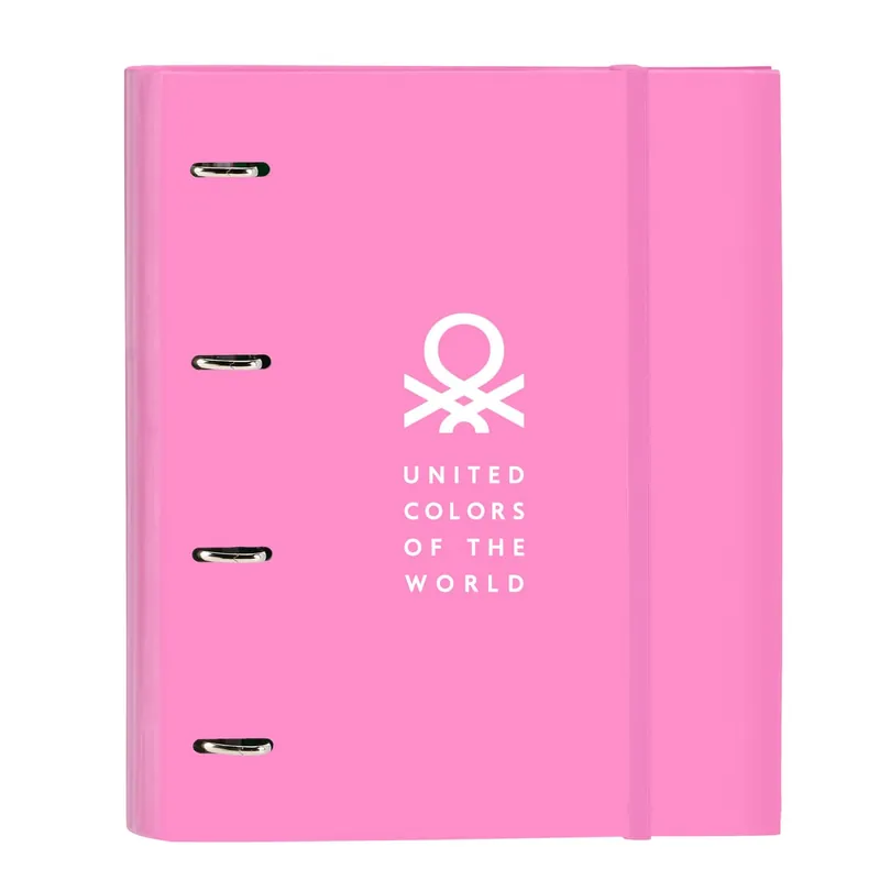 Moderno Carpeta Equipada BENETTON Spring, Din-A4 4 Anillas 30 mm.