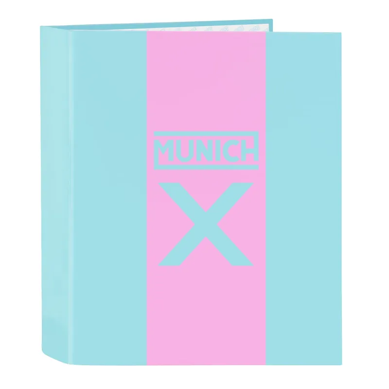 Carpeta Archivador MUNICH Sky, Folio 4 Anillas 40 mm. Moderno