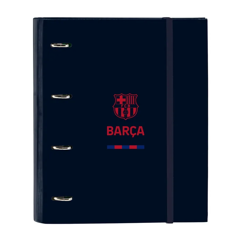 Carpeta Equipada F.C. BARCELONA Corporativa, Din-A4 4 Anillas 30 mm. Promoción Exclusiva
