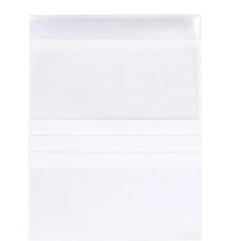 Bolsa Autocierre INETA Transparente, Pack x100 No Te Lo Pierdas