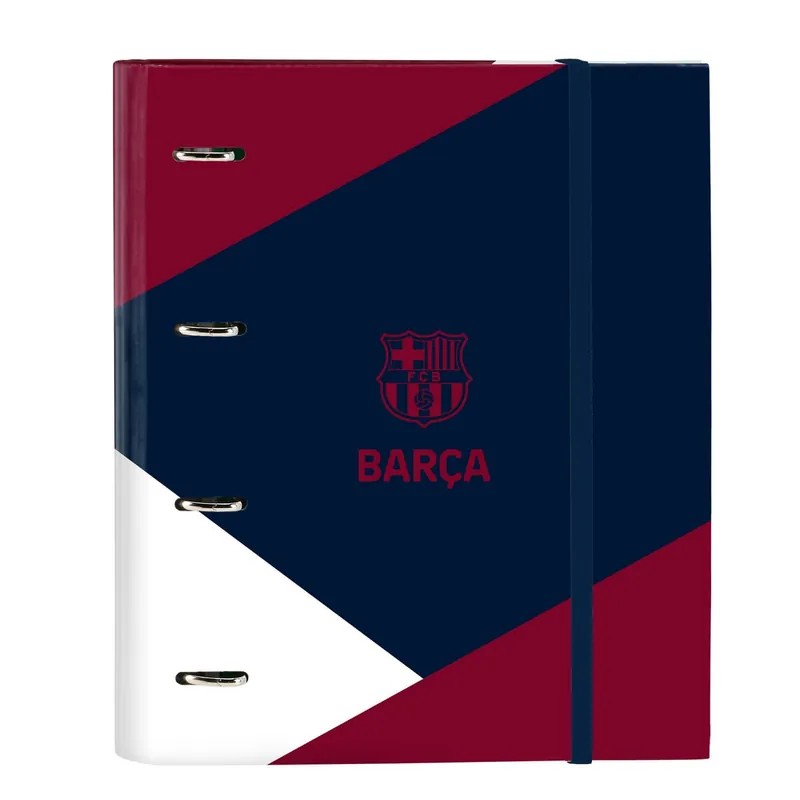 Carpeta Equipada F.C. BARCELONA Corporativa 2022, Din-A4 4 Anillas 30 mm. A Buen Precio