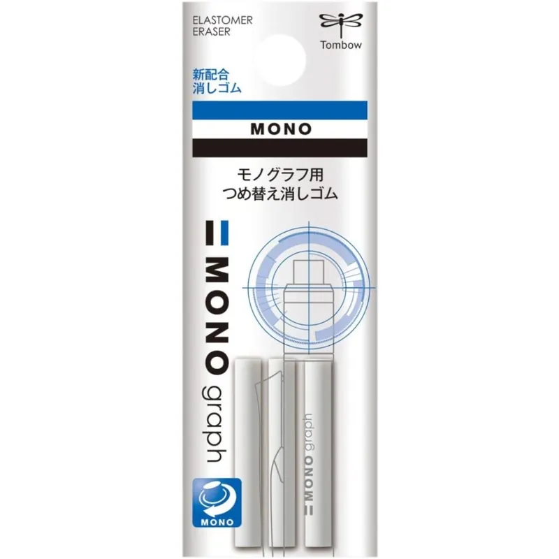 Recambio Gomas TOMBOW Mono graph, Punta Redonda Oferta Flash