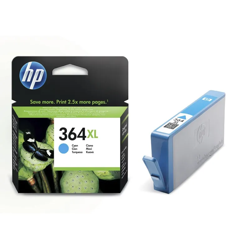 Cartucho Tinta Impresora HP 364XL (CB323EE) Cyan Última Oportunidad