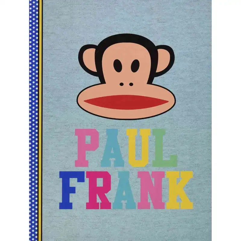 Envío Inmediato Carpeta Archivador PAUL FRANK Gris Claro, Folio 4 Anillas 35 mm.