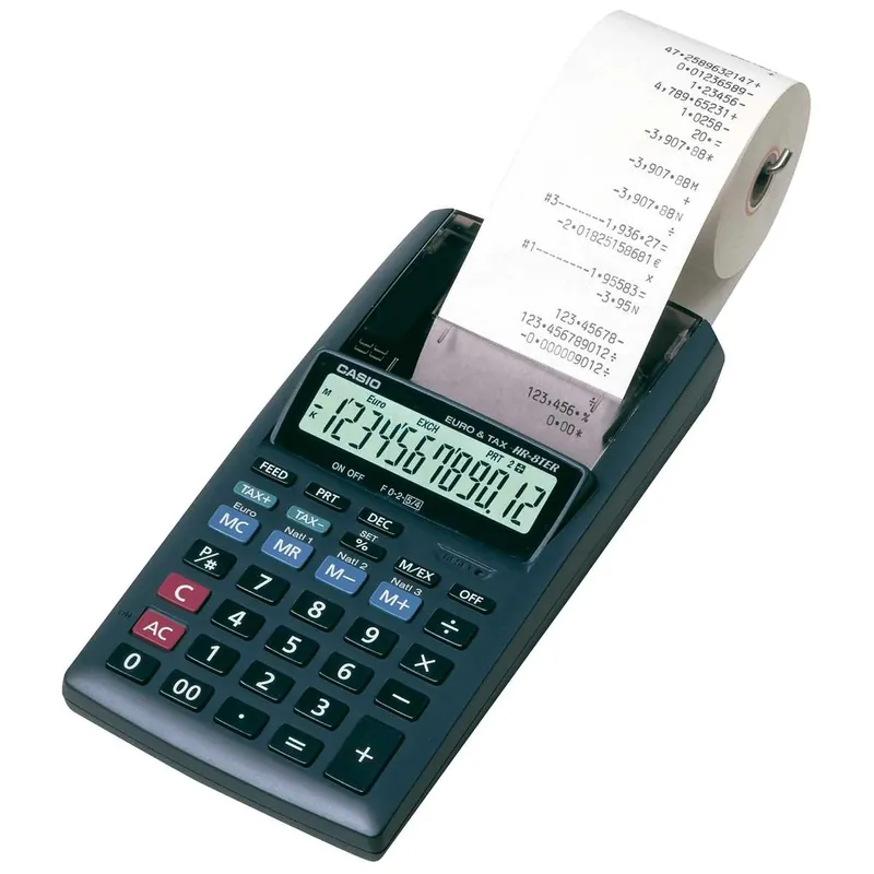 Calculadora Impresora CASIO HR-8TEC Garantía Incluida