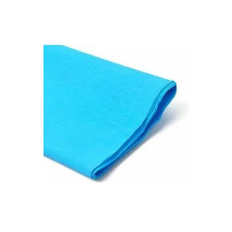 Precio De Oferta Papel Crespón Azul Cielo Rollo 250x50 Cm